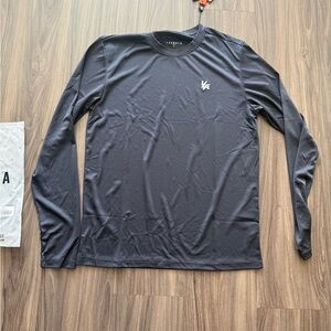 YoungLA Men's Dark Gray Long Sleeve Shirt